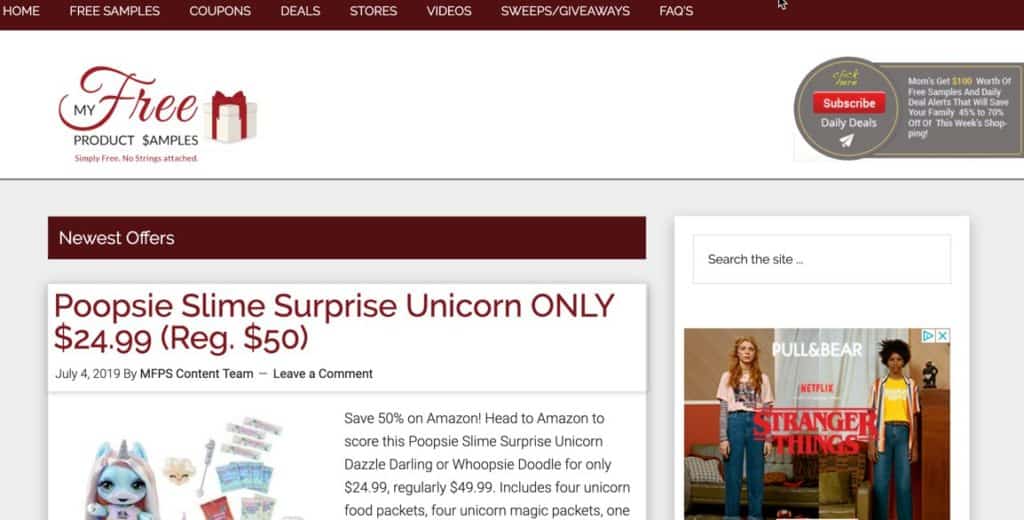 MyFreeProductSamples Legit Free Samples by Mail Frugal Reality