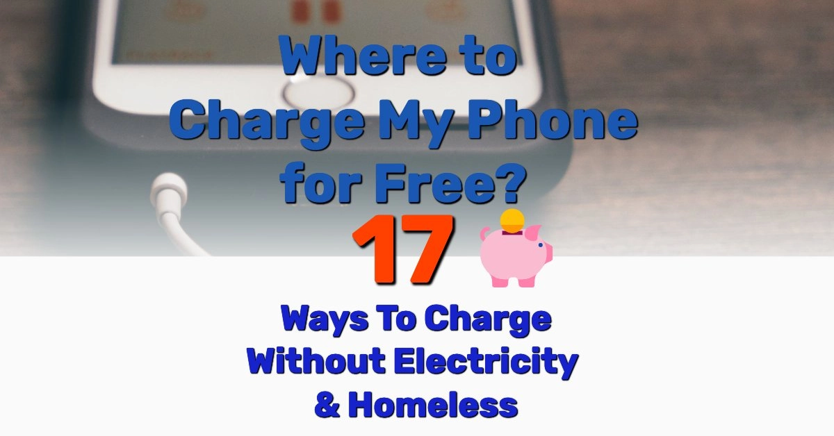 Where to Charge My Phone for Free - Frugal Reality