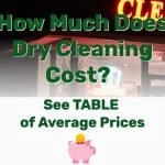 How Much Does Dry Cleaning Cost - Frugal Reality