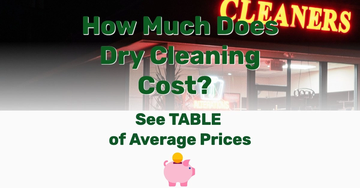 How Much Does Dry Cleaning Cost See, How Much To Dry Clean Fur Coat At Home